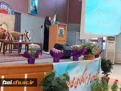 پیام تبریک سرپرست پردیس فاطمه زهرا(س) در مراسم و آئین استقبال از دانشجو معلمان ورودی 1398