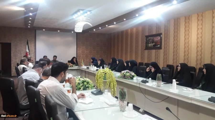 اولین جلسه شورای اداری پردیس در سال تحصیلی جدید