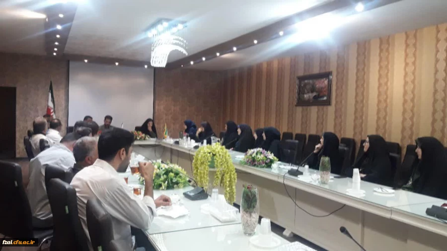 اولین جلسه شورای اداری پردیس