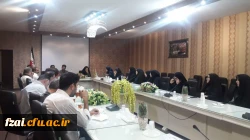 اولین جلسه شورای اداری پردیس