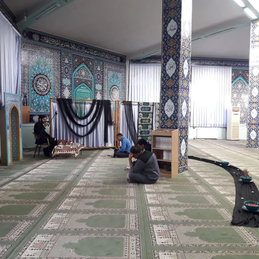 مراسم زیارت عاشورا به روایت تصویر