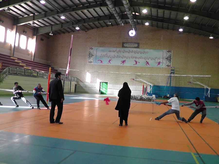 برگزاری جشنواره ورزشی به مناسبت گرامیداشت هفته بسیج ویژه کارکنان (آقایان) پردیس فاطمه زهرا (س) استان اصفهان دانشگاه فرهنگیان