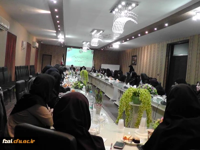 جلسه شورای عمومی پردیس با حضور اساتید ارجمند پردیس فاطمه زهرا (س) و مرکز آموزش عالی شهید رجایی 