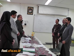 بازدید معاون پژوهش ، برنامه ریزی و نیروی انسانی اداره کل آموزش و پرورش استان اصفهان از روند مصاحبه