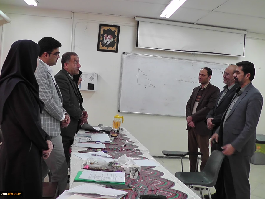 بازدید معاون پژوهش ، برنامه ریزی و نیروی انسانی اداره کل آموزش و پرورش استان اصفهان از روند مصاحبه