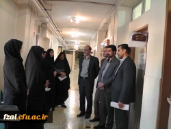 بازدید معاون پژوهش ، برنامه ریزی و نیروی انسانی اداره کل آموزش و پرورش استان اصفهان از روند مصاحبه افراد پذیرفته شده در آزمون استخدامی ماده 28 