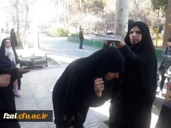 اعزام جمعی از دانشجومعلمان پردیس فاطمه زهرا(س) به مشهد مقدس ویژه دوره حیات طیبه