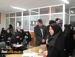 بازدید  رئیس دانشگاه فرهنگیان استان اصفهان از روند مصاحبه افراد پذیرفته شده در آزمون استخدامی ماده 28 