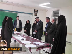 بازدید  رئیس دانشگاه فرهنگیان استان اصفهان از روند مصاحبه افراد پذیرفته شده در آزمون استخدامی ماده 28 