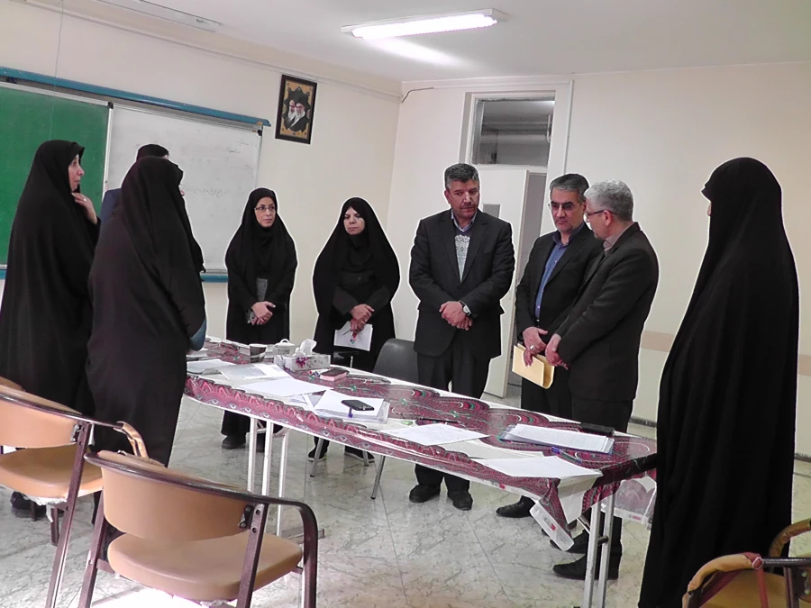 بازدید  رئیس دانشگاه فرهنگیان استان اصفهان از روند مصاحبه افراد پذیرفته شده در آزمون استخدامی ماده 28 