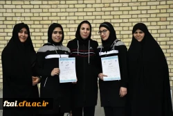 نایب قهرمانی تیم تکواندو دانشگاه فرهنگیان پردیس فاطمه زهرا (س) در مسابقات قهرمانی دانشجویان دختر دانشگاه های منطقه  شش کشور و کسب سهمیه المپیاد پانزدهم