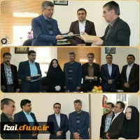 تکریم و معارفه معاون توسعه منابع و امور دانشجویی پردیس حضرت فاطمه زهرا(س)