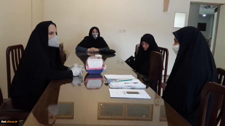 جلسه پیرامون آموزش مجازی
روز دوشنبه 18 فروردین 