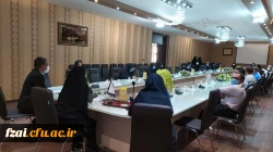 جلسه شورای اداری کارکنان پردیس فاطمه زهرا (س) 