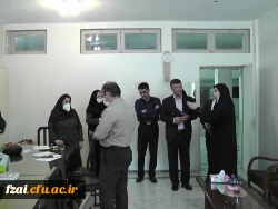 نشست صمیمی سرپرست  محترم به همراه رییس نهاد مقام معظم رهبری ،معاونت محترم توسعه منابع و امور دانشجویی و کارشناس مسئول نظارت و ارزیابی و امور حقوقی دانشگاه فرهنگیان استان اصفهان با کارکنان پردیس فاطمه زهرا(س)