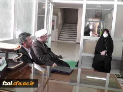 نشست صمیمی سرپرست  محترم به همراه رییس نهاد مقام معظم رهبری ،معاونت محترم توسعه منابع و امور دانشجویی و کارشناس مسئول نظارت و ارزیابی و امور حقوقی دانشگاه فرهنگیان استان اصفهان با کارکنان پردیس فاطمه زهرا(س)