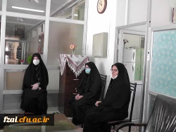 نشست صمیمی سرپرست  محترم به همراه رییس نهاد مقام معظم رهبری ،معاونت محترم توسعه منابع و امور دانشجویی و کارشناس مسئول نظارت و ارزیابی و امور حقوقی دانشگاه فرهنگیان استان اصفهان با کارکنان پردیس فاطمه زهرا(س)