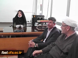 نشست صمیمی سرپرست  محترم به همراه رییس نهاد مقام معظم رهبری ،معاونت محترم توسعه منابع و امور دانشجویی و کارشناس مسئول نظارت و ارزیابی و امور حقوقی دانشگاه فرهنگیان استان اصفهان با کارکنان پردیس فاطمه زهرا(س)