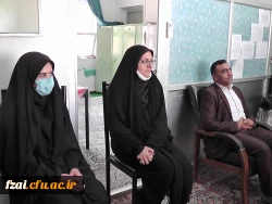 نشست صمیمی سرپرست  محترم به همراه رییس نهاد مقام معظم رهبری ،معاونت محترم توسعه منابع و امور دانشجویی و کارشناس مسئول نظارت و ارزیابی و امور حقوقی دانشگاه فرهنگیان استان اصفهان با کارکنان پردیس فاطمه زهرا(س)