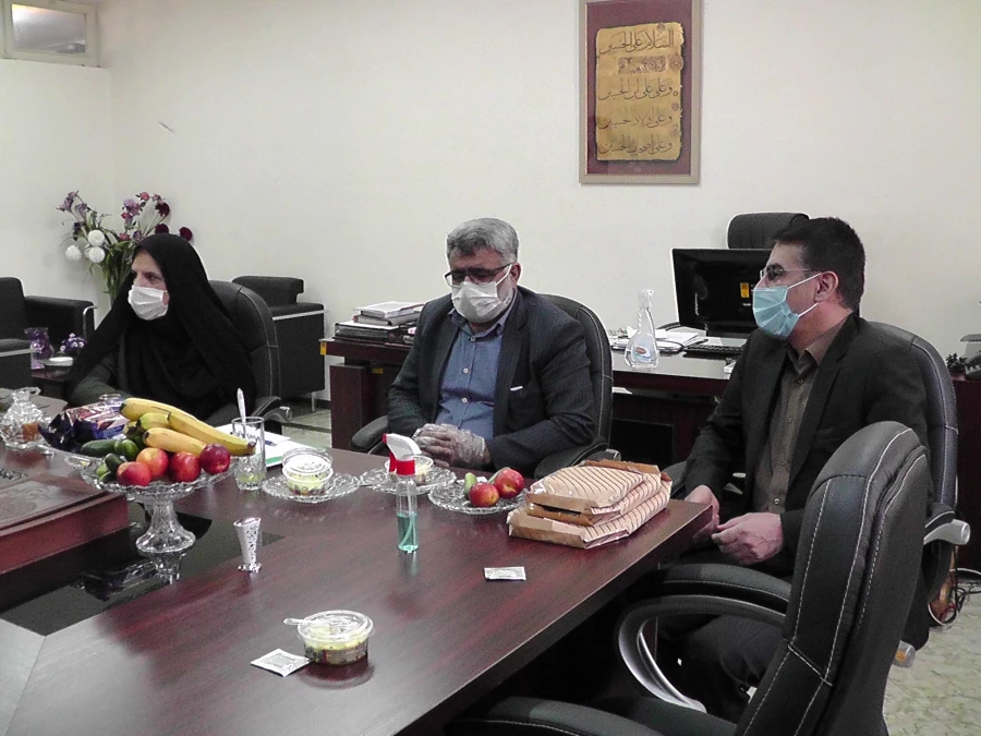 بازدیدآقای عسگری مشاور عالی دکتر خنیفر در امور ایثارگران ،دکتر احمدی رئیس محترم اداره نظارت و ارزیابی و عملکرد سازمانیِ سازمان مرکزی دانشگاه فرهنگیان،
از پردیس فاطمه زهرا(س) اصفهان