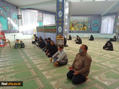 برگزاری مراسم قرائت زیارت عاشورا به مناسبت دهه اول ماه محرم