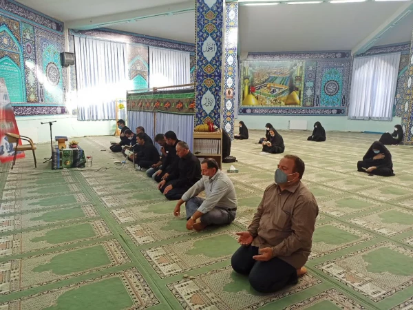 برگزاری مراسم قرائت زیارت عاشورا به مناسبت دهه اول ماه محرم