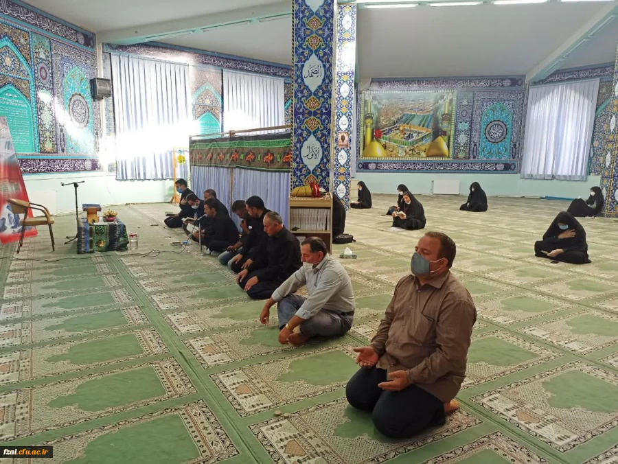 برگزاری مراسم قرائت زیارت عاشورا به مناسبت دهه اول ماه محرم