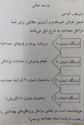 آغاز مصاحبه حضوری