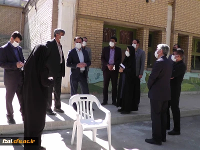 بازدید مدیر کل آموزش و پرورش استان اصفهان از روند مصاحبه پذیرفته شدگان دانشگاه فرهنگیان پردیس فاطمه زهرا (س) اصفهان
