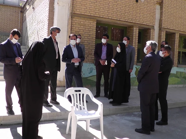 بازدید مدیر کل آموزش و پرورش استان اصفهان از روند مصاحبه پذیرفته شدگان دانشگاه فرهنگیان پردیس فاطمه زهرا (س) اصفهان