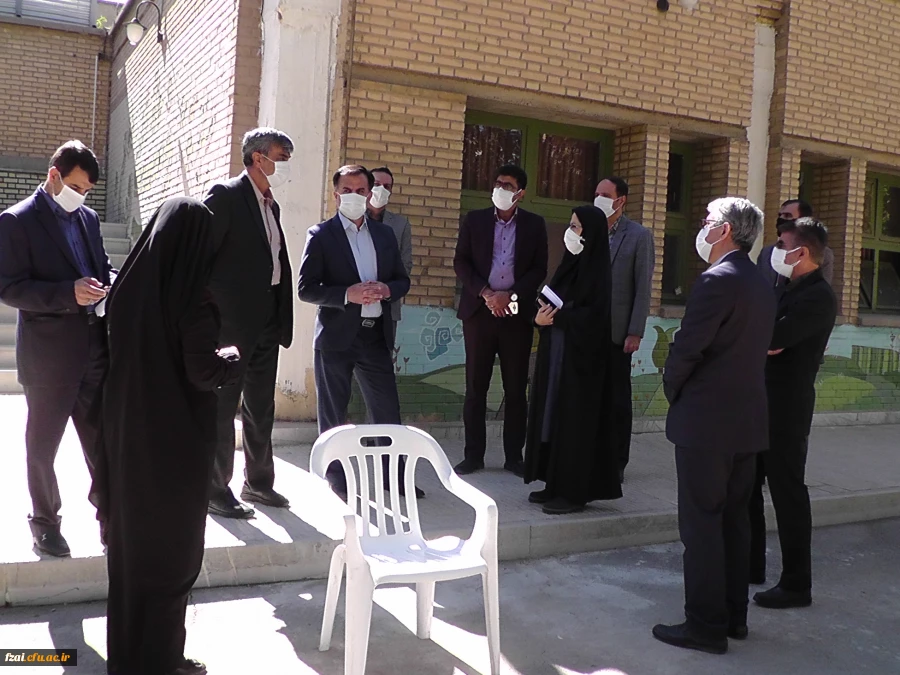 بازدید مدیر کل آموزش و پرورش استان اصفهان از روند مصاحبه پذیرفته شدگان دانشگاه فرهنگیان پردیس فاطمه زهرا (س) اصفهان