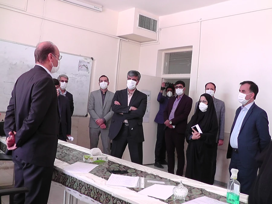 بازدید مدیر کل آموزش و پرورش استان اصفهان از روند مصاحبه پذیرفته شدگان دانشگاه فرهنگیان پردیس فاطمه زهرا (س) اصفهان