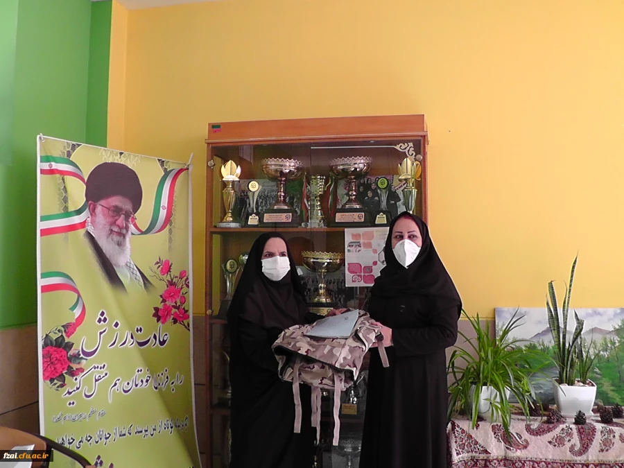 برنامه انجام شده در پردیس فاطمه زهرا (س) در هفته تربیت بدنی