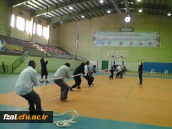 برنامه انجام شده در پردیس فاطمه زهرا (س) در هفته تربیت بدنی