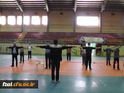 برنامه انجام شده در پردیس فاطمه زهرا (س) در هفته تربیت بدنی