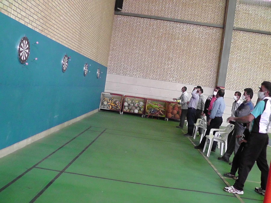 برنامه انجام شده در پردیس فاطمه زهرا (س) در هفته تربیت بدنی