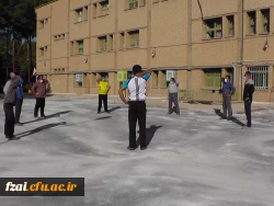 برنامه انجام شده در پردیس فاطمه زهرا (س) در هفته تربیت بدنی