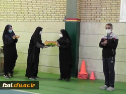 برنامه انجام شده در پردیس فاطمه زهرا (س) در هفته تربیت بدنی