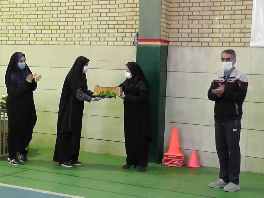 برنامه انجام شده در پردیس فاطمه زهرا (س) در هفته تربیت بدنی