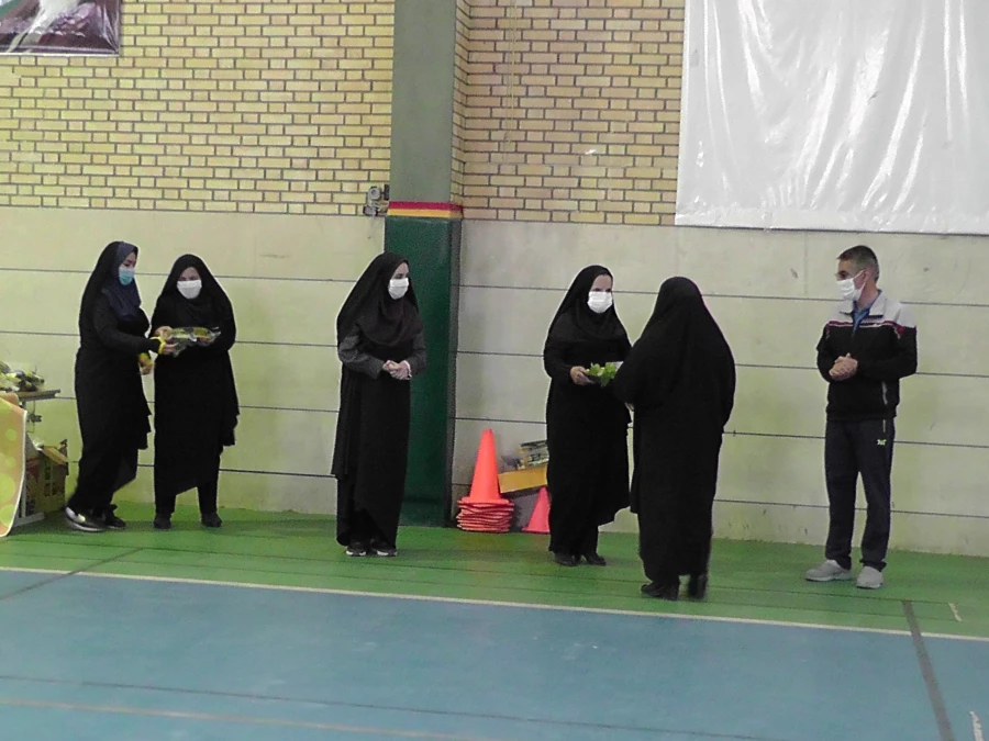 برنامه انجام شده در پردیس فاطمه زهرا (س) در هفته تربیت بدنی