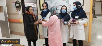 به مناسبت روز پرستار و میلاد حضرت زینب کبری(ع)
تقدیر از پرستاران بیمارستان خورشید