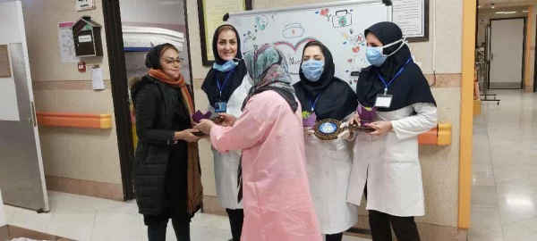 به مناسبت روز پرستار و میلاد حضرت زینب کبری(ع)
تقدیر از پرستاران بیمارستان خورشید