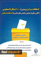 برگزاری انتخابات کانون ها و انجمن های پردیس فاطمه زهرا(س)