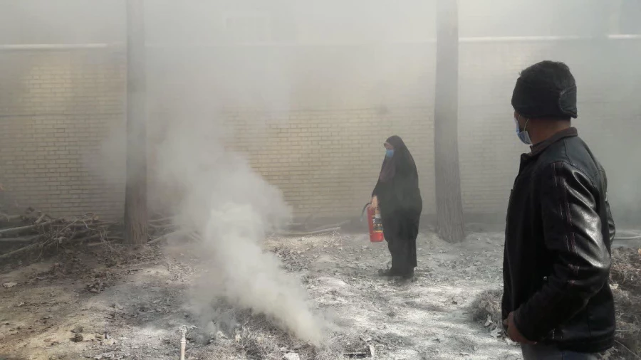 برگزاری دوره آموزشی ایمنی و اطفا حریق ویژه پرسنل اداری و خدماتی 