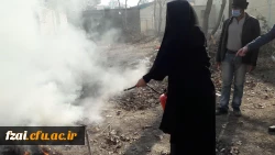 برگزاری دوره آموزشی ایمنی و اطفا حریق ویژه پرسنل اداری و خدماتی 