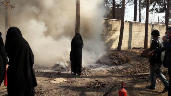 برگزاری دوره آموزشی ایمنی و اطفا حریق ویژه پرسنل اداری و خدماتی 