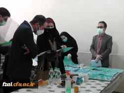 بازدید مدیریت امورپردیس های استان اصفهان دکتر آقا حسینی و کارشناسان وزارت آموزش و پرورش از روند مصاحبه 