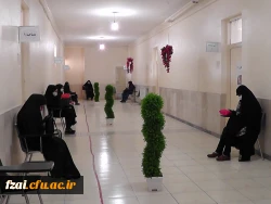 بازدید مدیریت امورپردیس های استان اصفهان دکتر آقا حسینی و کارشناسان وزارت آموزش و پرورش از روند مصاحبه 