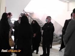 بازدید مدیریت امورپردیس های استان اصفهان دکتر آقا حسینی و کارشناسان وزارت آموزش و پرورش از روند مصاحبه