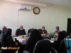 بازدید کارشناسان نظارت و ارزیابی آموزش عالی (وزارت علوم و تحقیقات و فناوری) هم اکنون از پردیس فاطمه زهرا (س) اصفهان